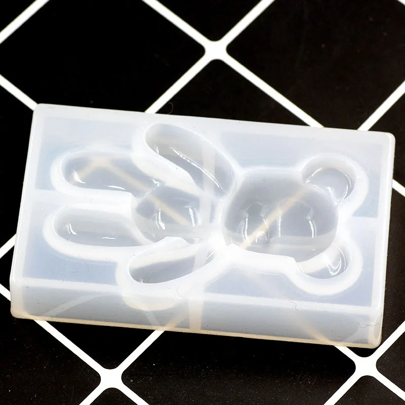 Fashion Silicone Bear Shape Animals DIY Epoxy Resin Mold Silicone Molds For Resin Jewelry Tools Resin Accessories