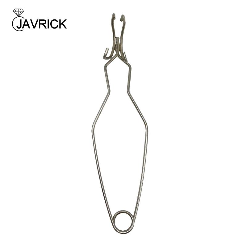 Whip Handles for Melting Dish Crucibles Dish Holder Tong Ceramic-Melting Dish Jewellery Working Tool for Melting Silver