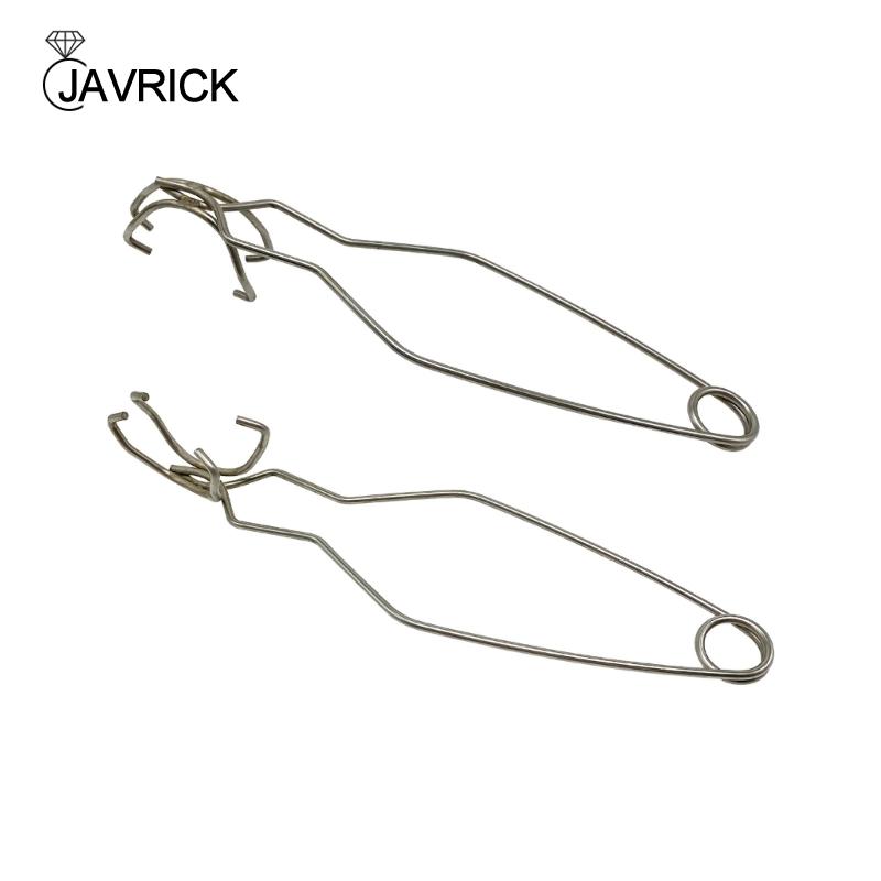 Whip Handles for Melting Dish Crucibles Dish Holder Tong Ceramic-Melting Dish Jewellery Working Tool for Melting Silver