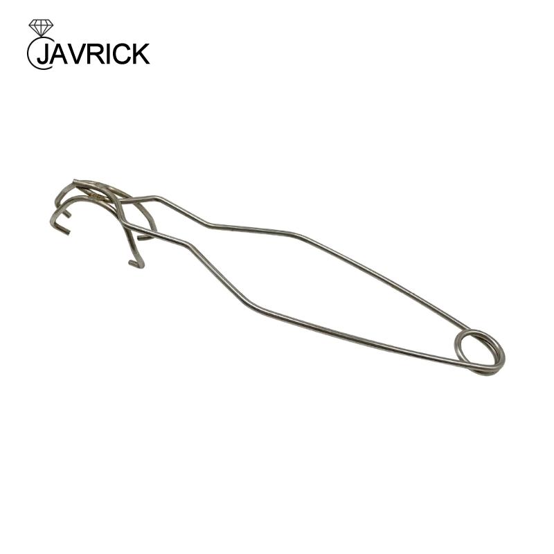 Whip Handles for Melting Dish Crucibles Dish Holder Tong Ceramic-Melting Dish Jewellery Working Tool for Melting Silver