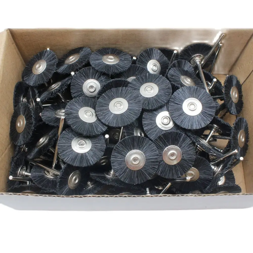 100PCS 25mm Jewelry Polishing Wheel Brushes Dremel Accessories Jewellery Making Hand Tools