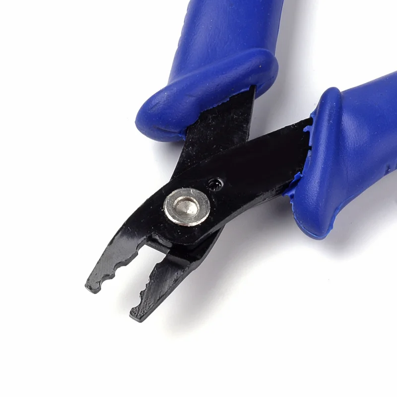 PandaHall 45# Steel Jewelry Pliers Crimping Plier Jewelry Making Tools 12.8x8.3x0.9cm
