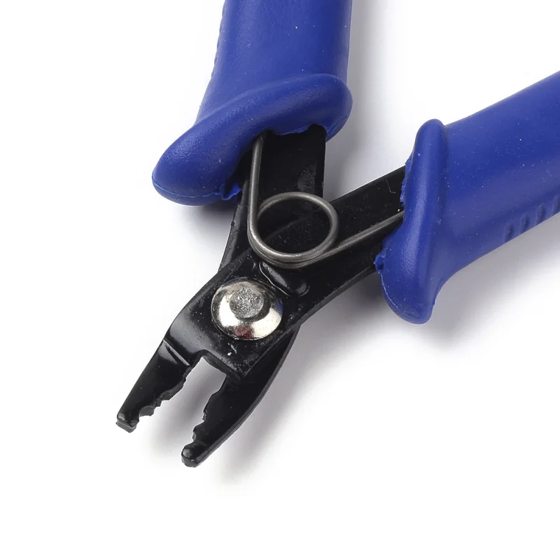 PandaHall 45# Steel Jewelry Pliers Crimping Plier Jewelry Making Tools 12.8x8.3x0.9cm