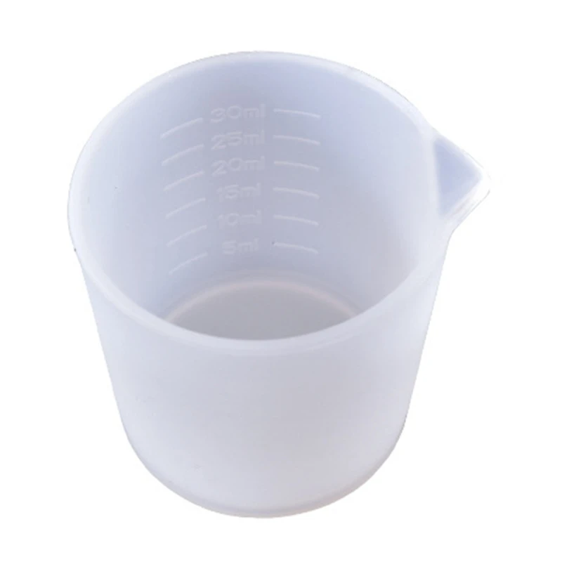 30/100/150/250/600/1000ML Silicone Measuring Cup with Scale DIY Jewelry Making Tools Crystal Epoxy Resin Mixed Measure Cup Tools