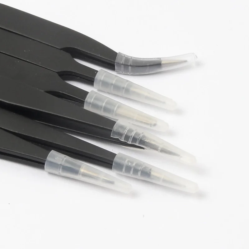 1Pcs Epoxy Resin Jewelry Tool Set Tweezers Anti-Static Plastic Precision For DIY Epoxy Resin Mold Jewelry Components Supplies