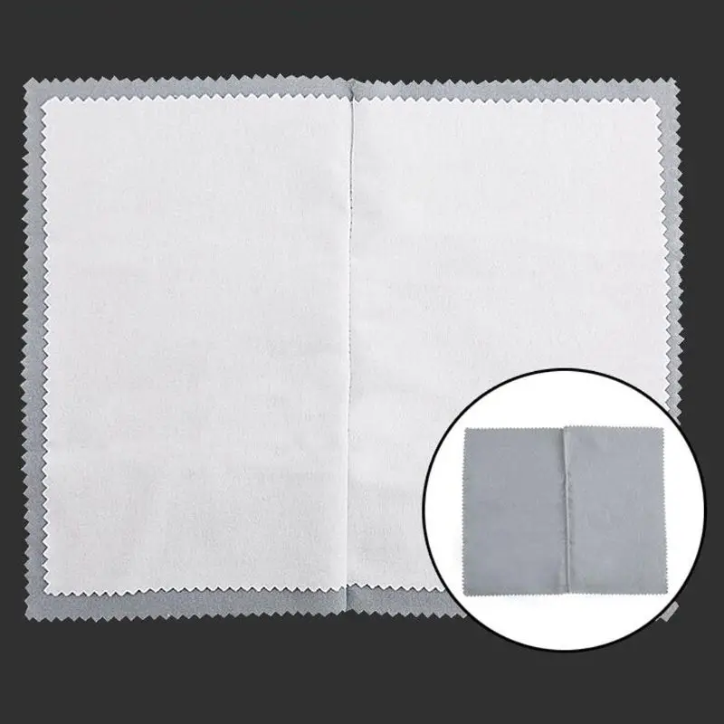 Pure Cotton Large Jewelry Cleaning Cloths Gold Platinum Jewelry Silverware Tarnish Remover Keep Jewelry Shining