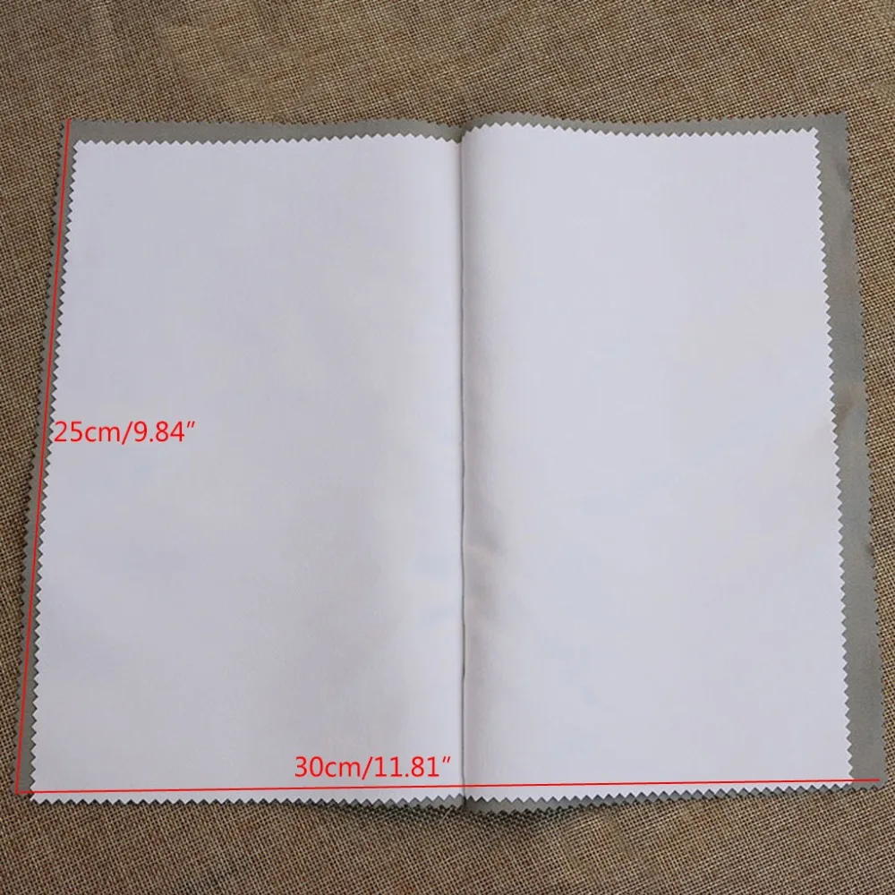 Pure Cotton Large Jewelry Cleaning Cloths Gold Platinum Jewelry Silverware Tarnish Remover Keep Jewelry Shining