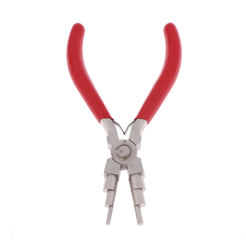 1/3Pcs Iron Wire Looping Jewelry Pliers 6-in-1 Bail-Making Pliers With Grip Handle For DIY Ring Making Loops And Jump Rings Tool