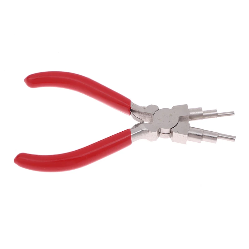 1/3Pcs Iron Wire Looping Jewelry Pliers 6-in-1 Bail-Making Pliers With Grip Handle For DIY Ring Making Loops And Jump Rings Tool
