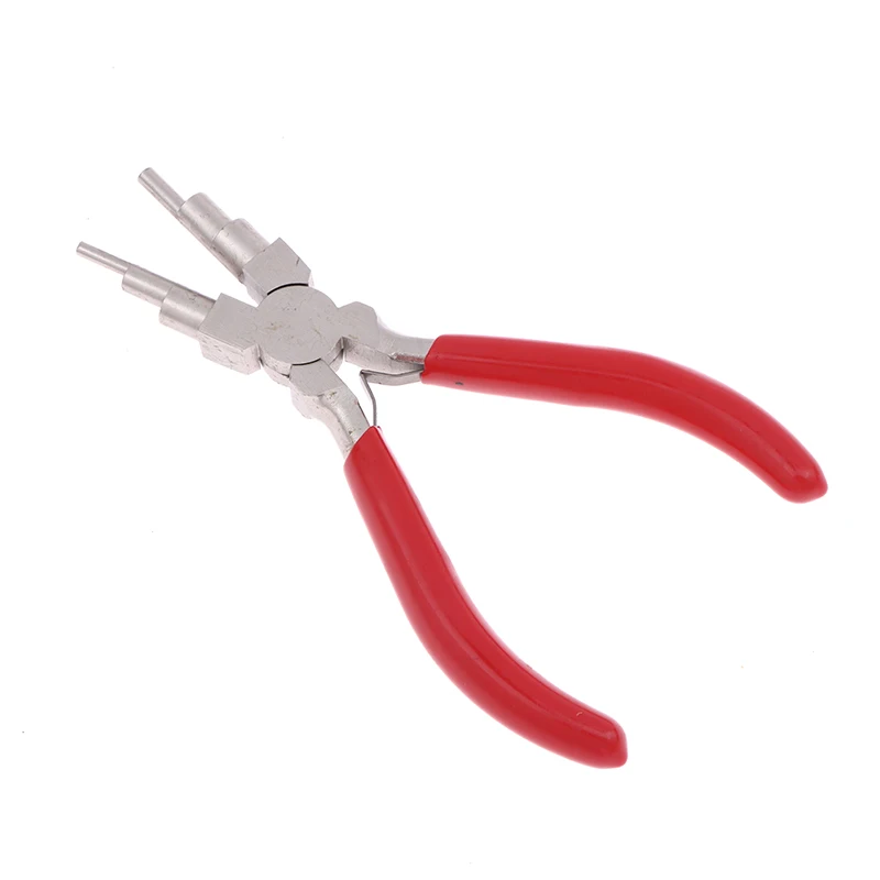 1/3Pcs Iron Wire Looping Jewelry Pliers 6-in-1 Bail-Making Pliers With Grip Handle For DIY Ring Making Loops And Jump Rings Tool