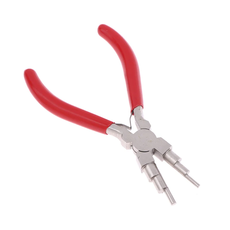 1/3Pcs Iron Wire Looping Jewelry Pliers 6-in-1 Bail-Making Pliers With Grip Handle For DIY Ring Making Loops And Jump Rings Tool