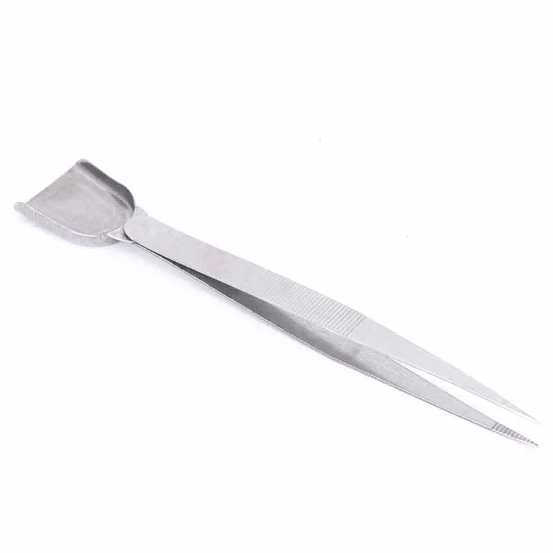 16cm Professional Diamond Tweezers With Scoops Shovels For Gem Beads Jewelry Tool
