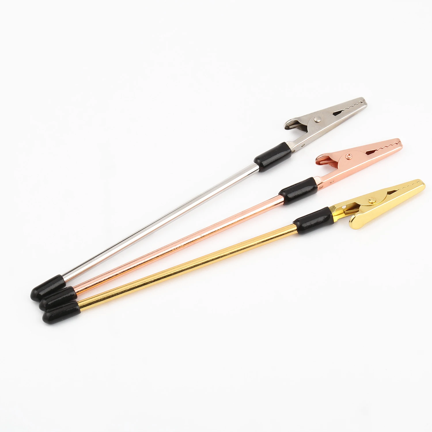 Bracelet Clasp Helper Metal Tools Jewelry Helper Auxiliary Clip Crocodile Clip for DIY Necklace Watch Clasps Assistance Tool