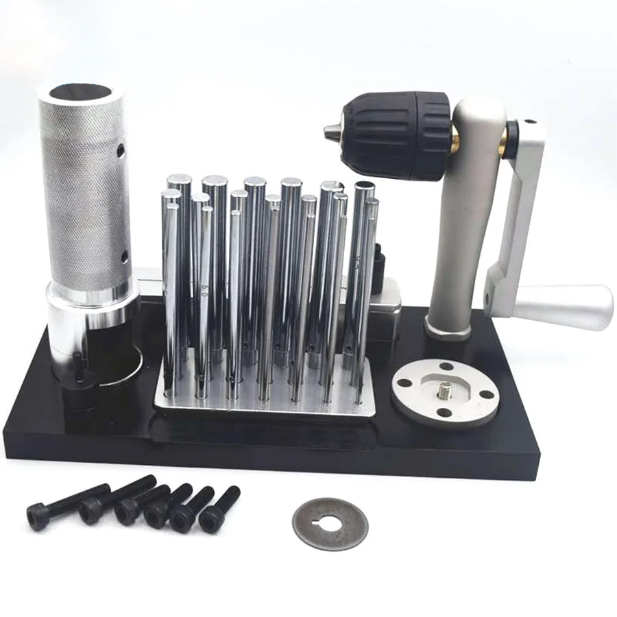 Jump Ring Machine Ring Jump Maker with 20 Mandrels Redesigned & Improved of Jewelry Coil Wire Model Simple Necklace Making Tool