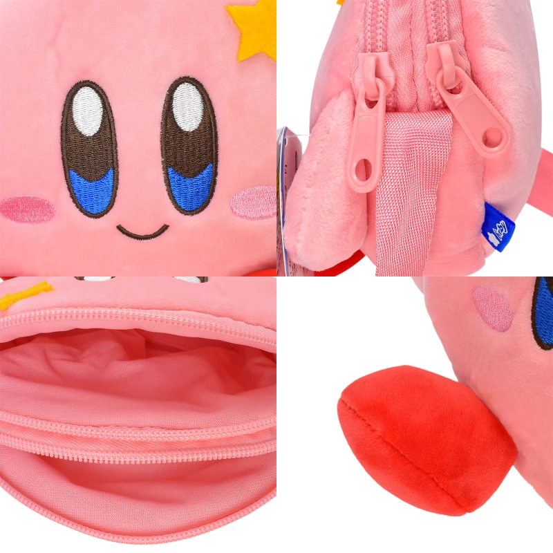 New Pokemon Plush Bag Pikachu Mimikyu Gengar Lucario Soft Stuffed Toy Rowlet Eevee Snorlax Peluche Dolls Shoulder Bags Sac A Dos