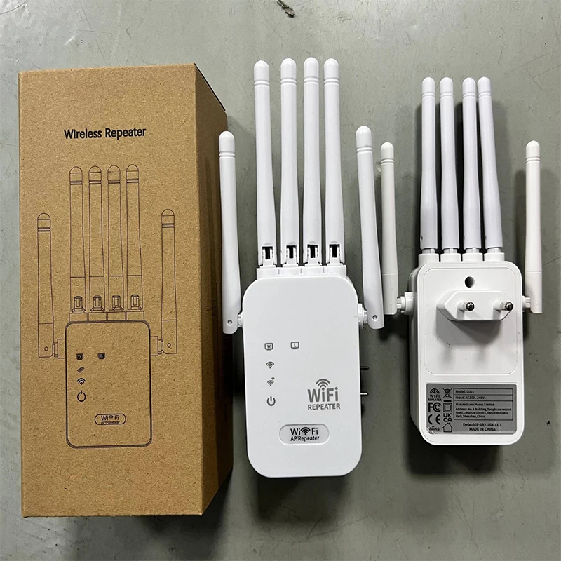 KATORD 1200Mbps Wireless WiFi Repeater 2.4G&5G Signal Router 802.11N Long Range Wireless WiFi Extender Amplifier WIFI Booster