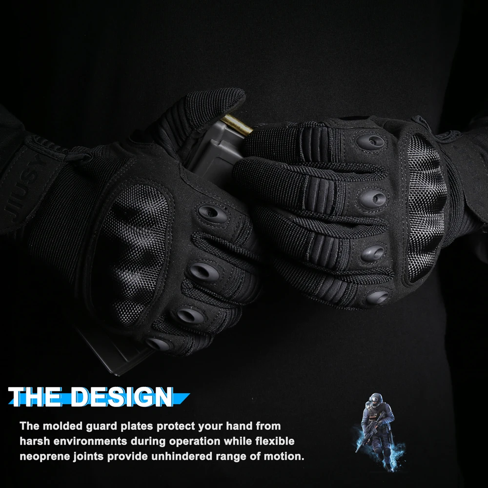 Touch Screen Tactical Gloves Outdoor Sport Paintball Hunting Airsoft Combat Cycling Anti-Skid Work Protection Full Finger Glove