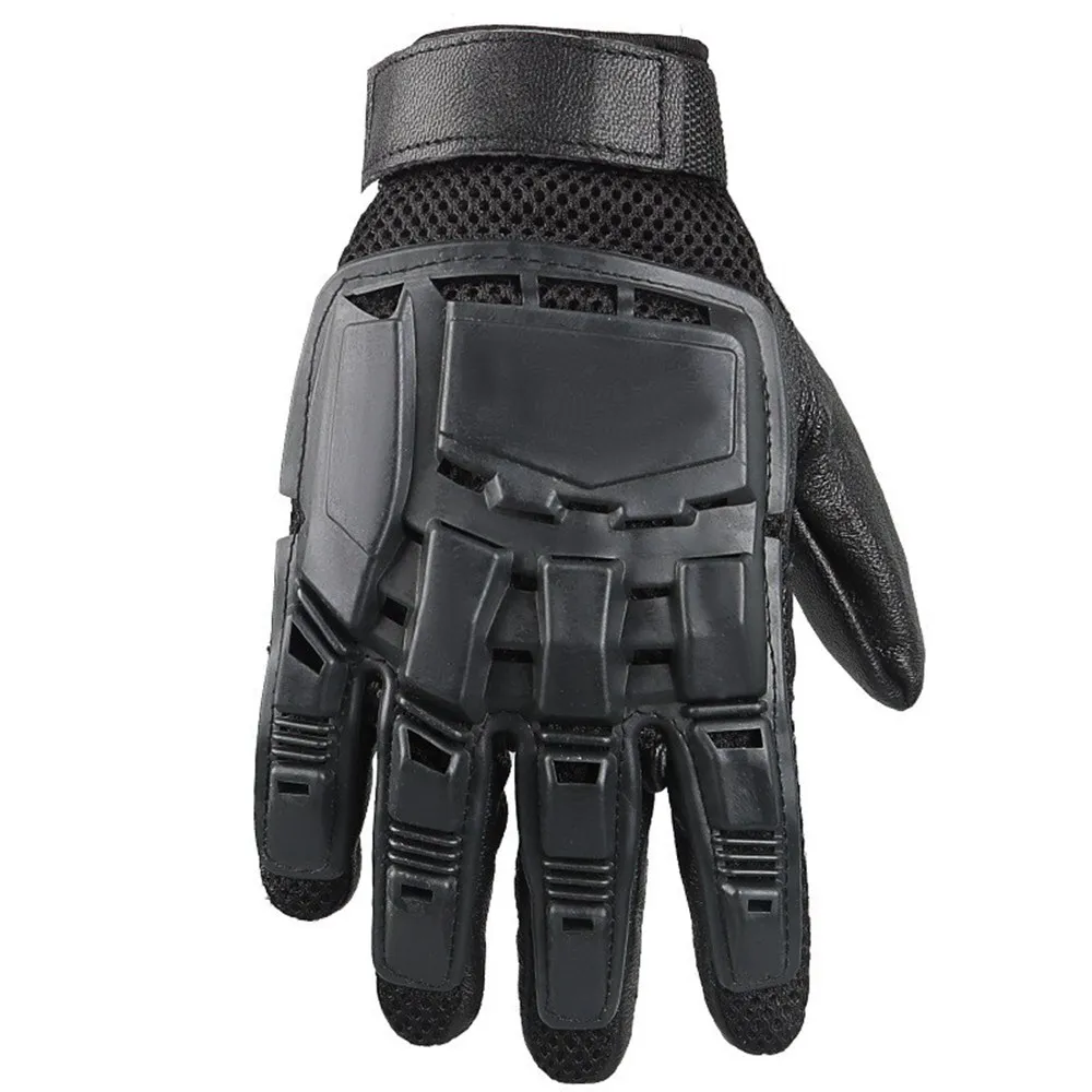 Outdoor Tactical Hard-Shell Breathable Gloves (Full/Half-Finger) for CS Training,Ops,Motorcycling,Cycling,Hiking