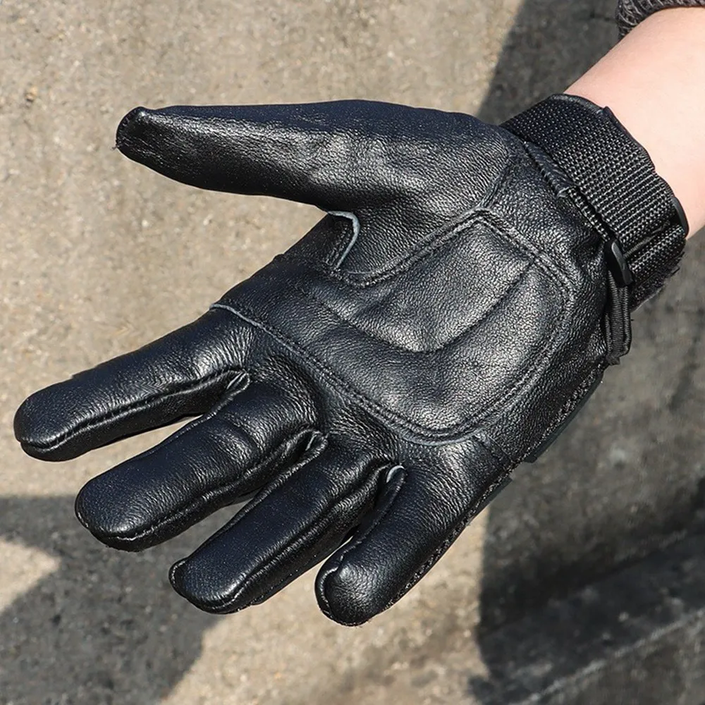 Outdoor Tactical Hard-Shell Breathable Gloves (Full/Half-Finger) for CS Training,Ops,Motorcycling,Cycling,Hiking