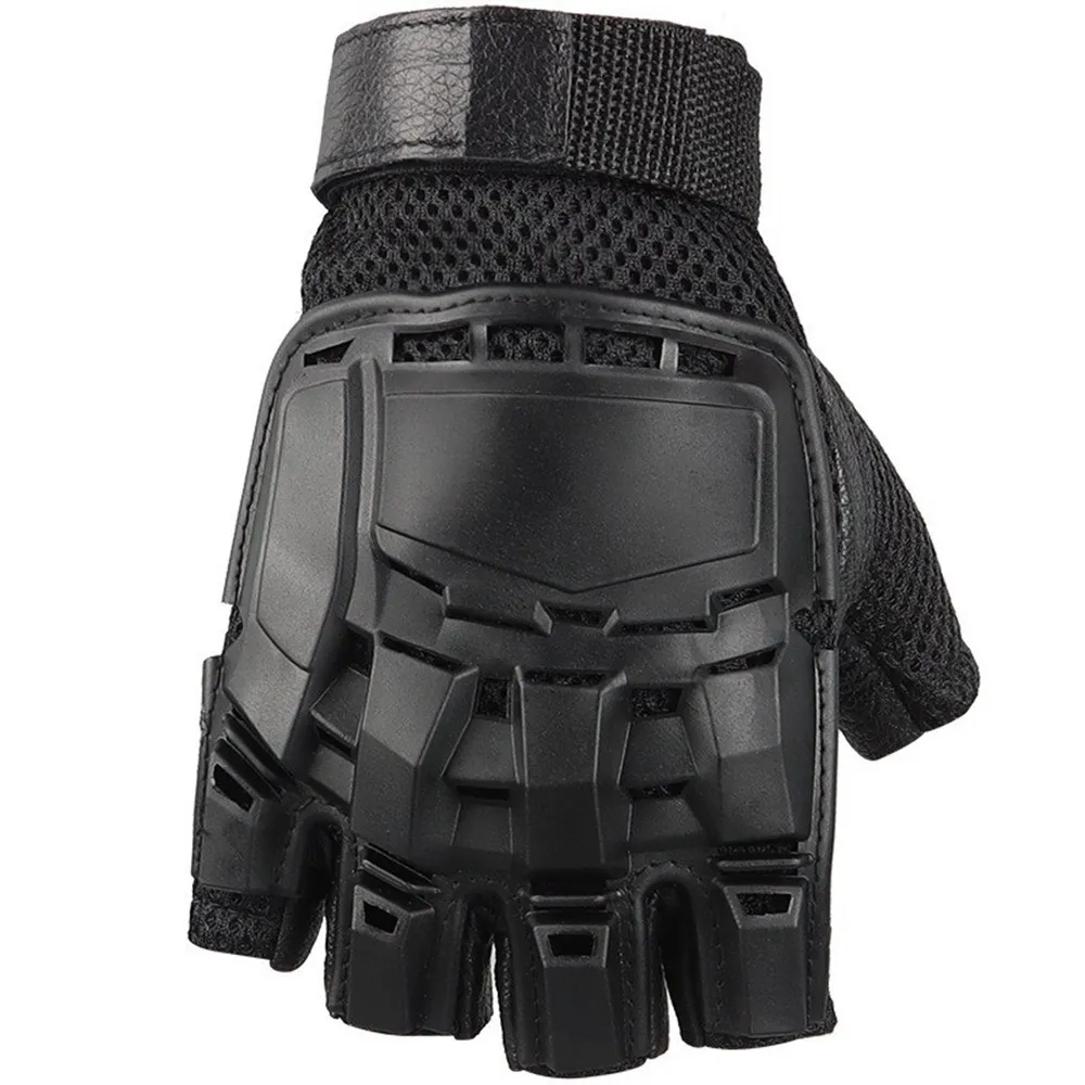 Outdoor Tactical Hard-Shell Breathable Gloves (Full/Half-Finger) for CS Training,Ops,Motorcycling,Cycling,Hiking
