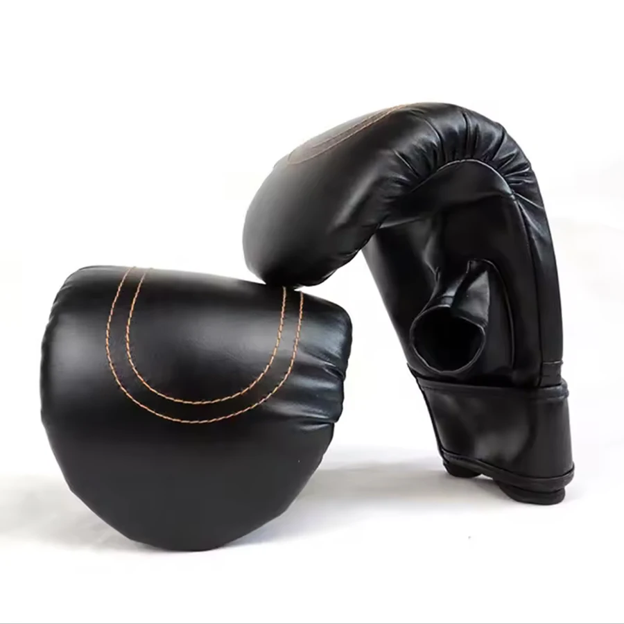 1 Pair Boxing Gloves for Adults Men Women Unisex Training Fighting PU Leather Sports Protective Gloves