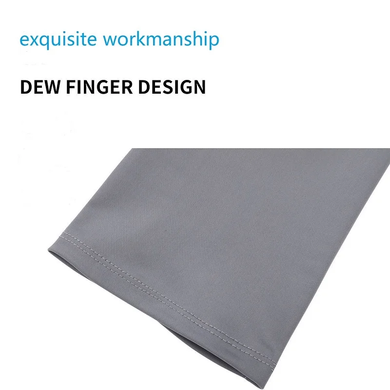 A Pair Outdoor Sports Cycling Summer Sunscreen Ice Feeling Long Gloves