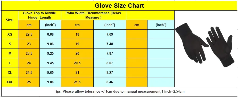 Unisex Merino Wool Glove Liners 100% Australia Merino Wool Men Women Gloves Thermal Moisture Wicking Windproof Size XS-XL