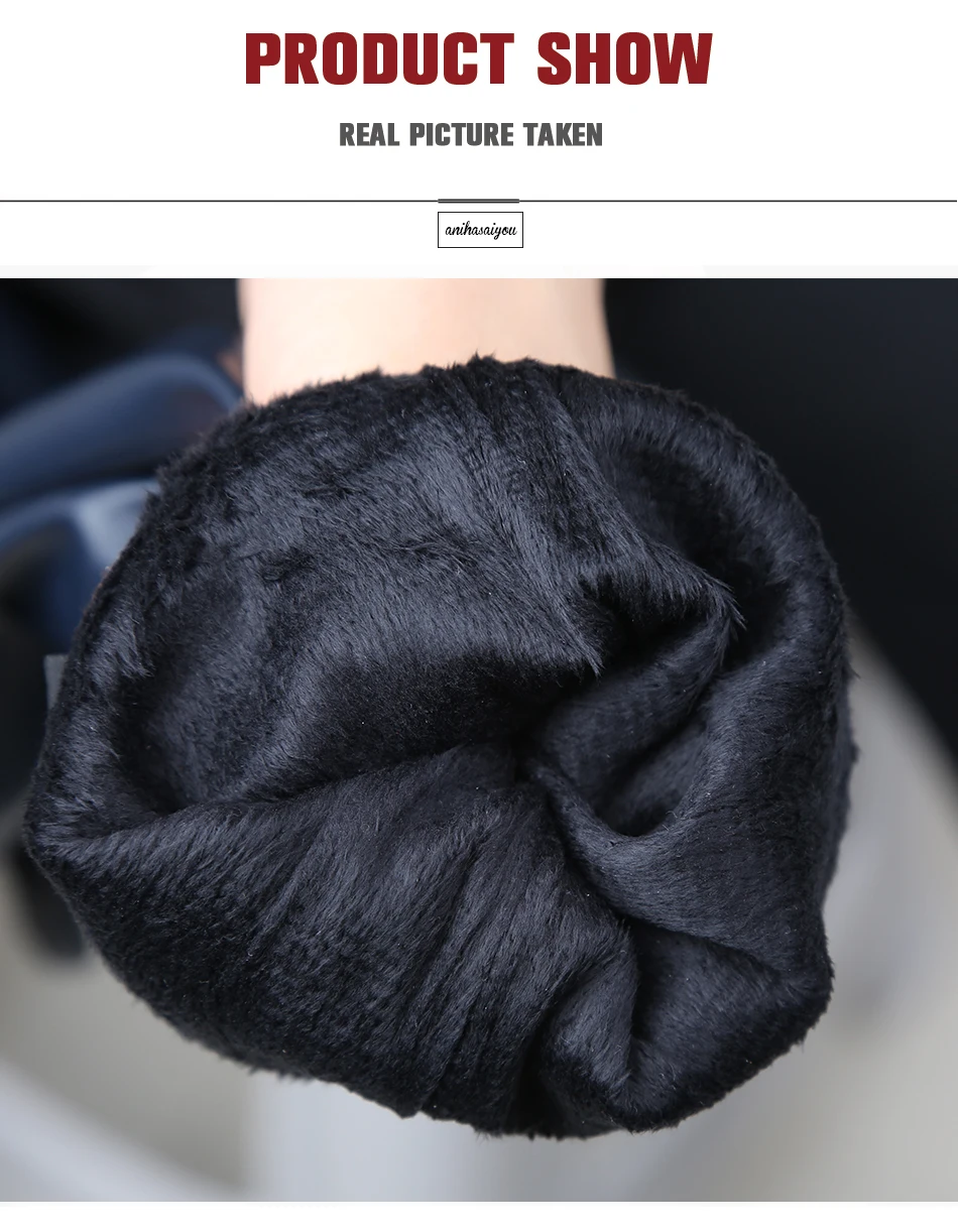 Multicolor Women's Gloves, 50cm Long Leather Gloves, Sheepskin Women's Leather Gloves, Keep Warm Women's Winter Gloves - 2226C