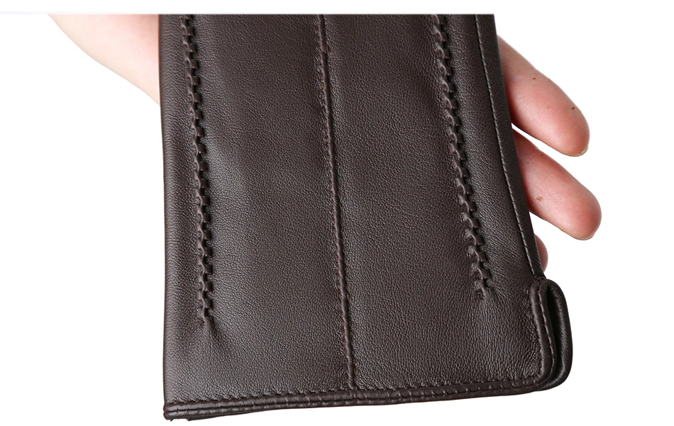 Fashion New Women's Gloves, Sheepskin Women's Winter Gloves, Multiple Colors Women's Leather Gloves High Grade Gloves-2226