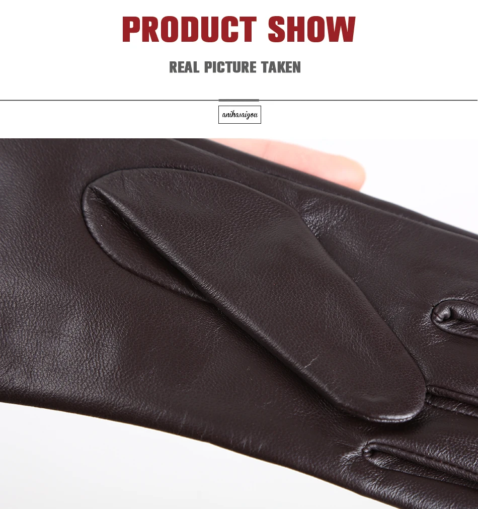 High-end color women's gloves,genuine women's leather gloves,Keep warm women's winter gloves,Soft sheepskin touch gloves - 2011