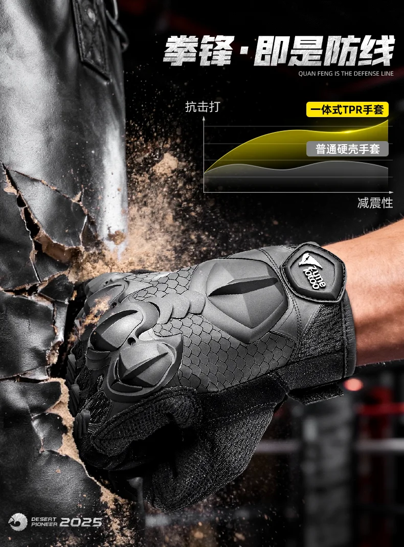 Outdoor Techwear Style Tactical Gloves Man Woman Motorcycle Cycling Wearproof Full Finger Touch Screen Gloves