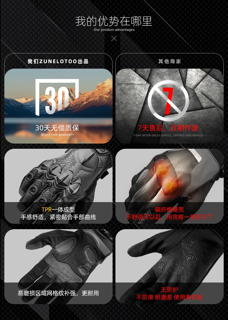 Outdoor Techwear Style Tactical Gloves Man Woman Motorcycle Cycling Wearproof Full Finger Touch Screen Gloves
