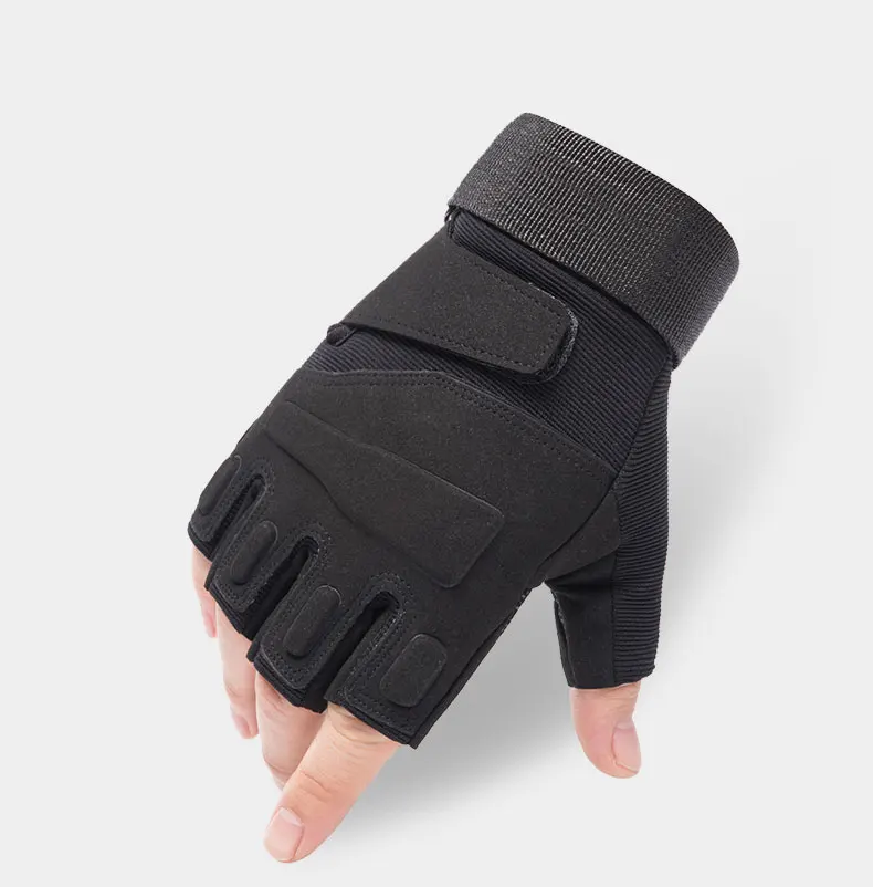 Outdoor Tactical Gloves Sport Gloves Half Finger Men Women Combat Shooting Hunting Fitness Fingerless Gloves