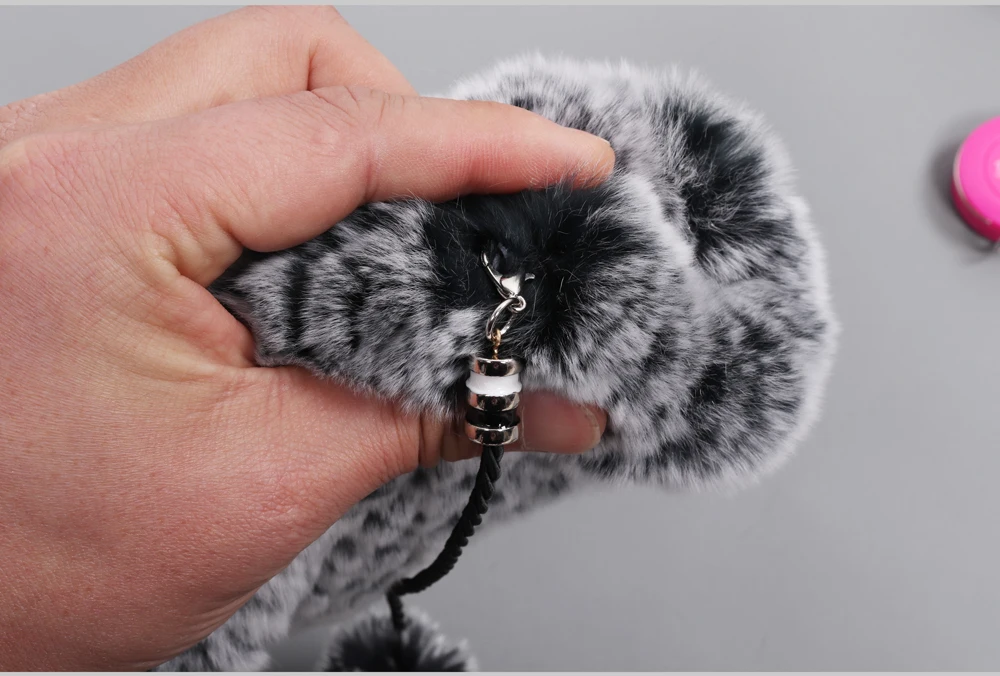Hot Sale Natural Real Rex Rabbit Fur Gloves Good Elastic Women Winter Knitted Real Rabbit Fur Mittens Outdoor Genuine Fur Gloves