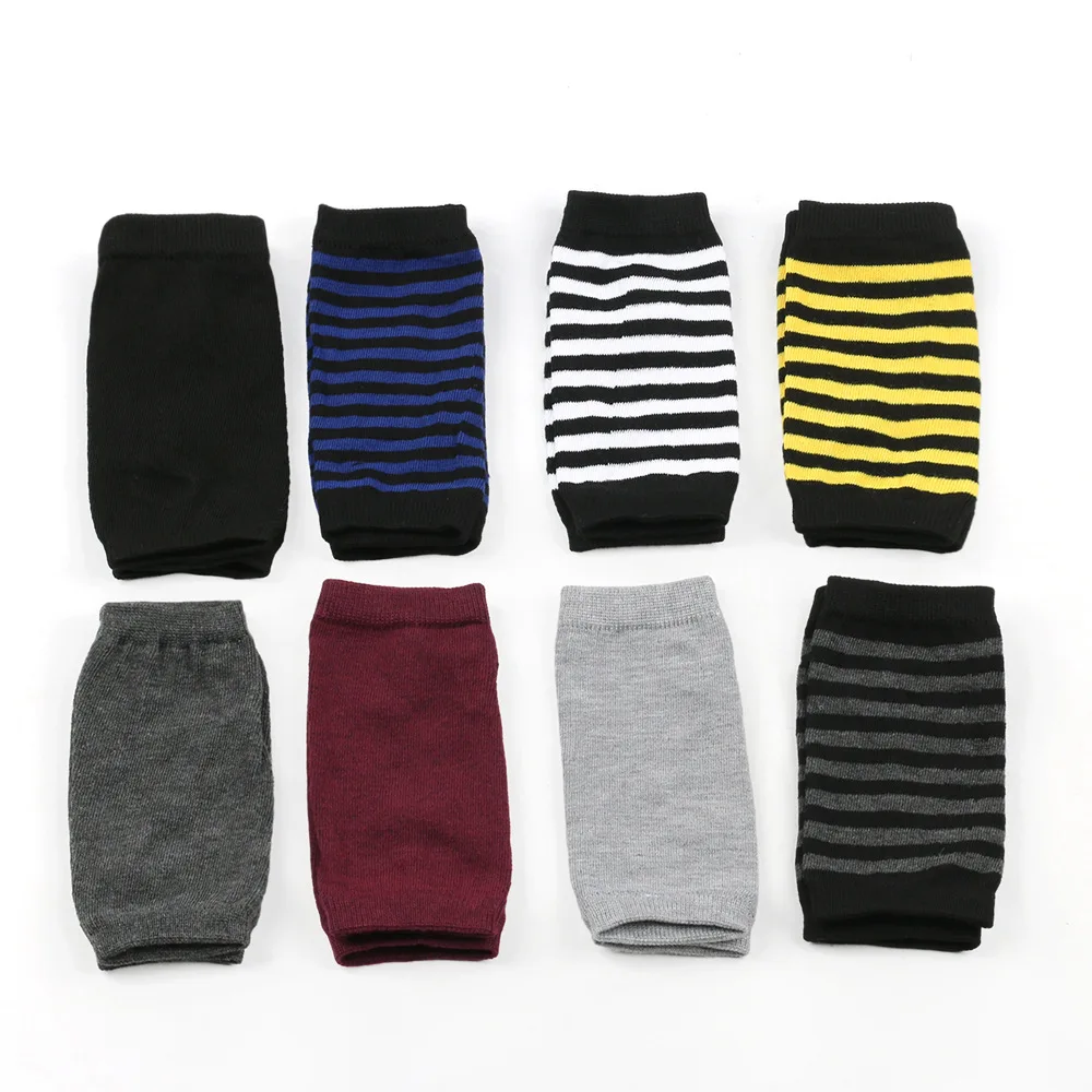New Half Finger Sports Open Finger Gloves Knitted Short Men's And Women's Autumn/Winter Thin DIY Arm Cover