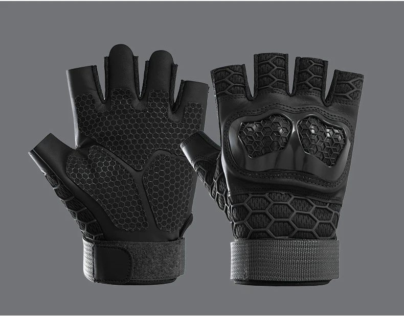 Outdoor Tactical Gloves Sport Half Finger Military Men Women Combat Shooting Hunting Fitness