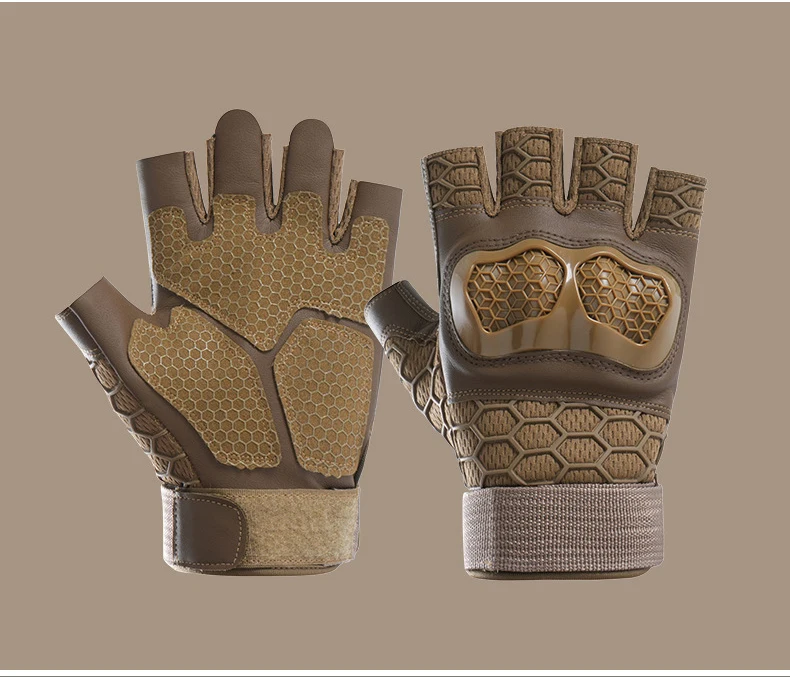Outdoor Tactical Gloves Sport Half Finger Military Men Women Combat Shooting Hunting Fitness
