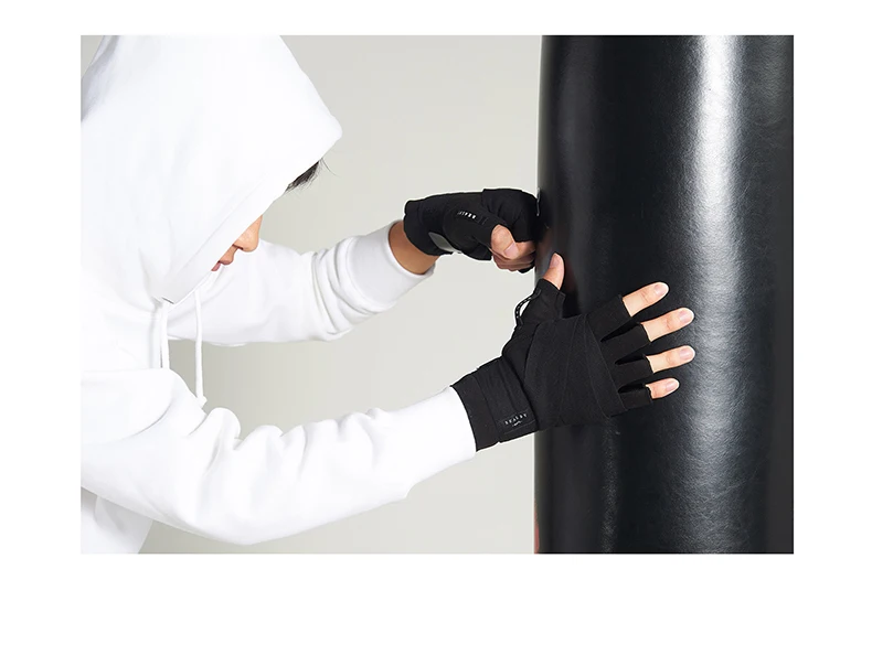2024 Tactical Techwear Fingerless Gloves Men Sport Fitness Boxing Cycling Wrist Band Gloves Guantes Mujer