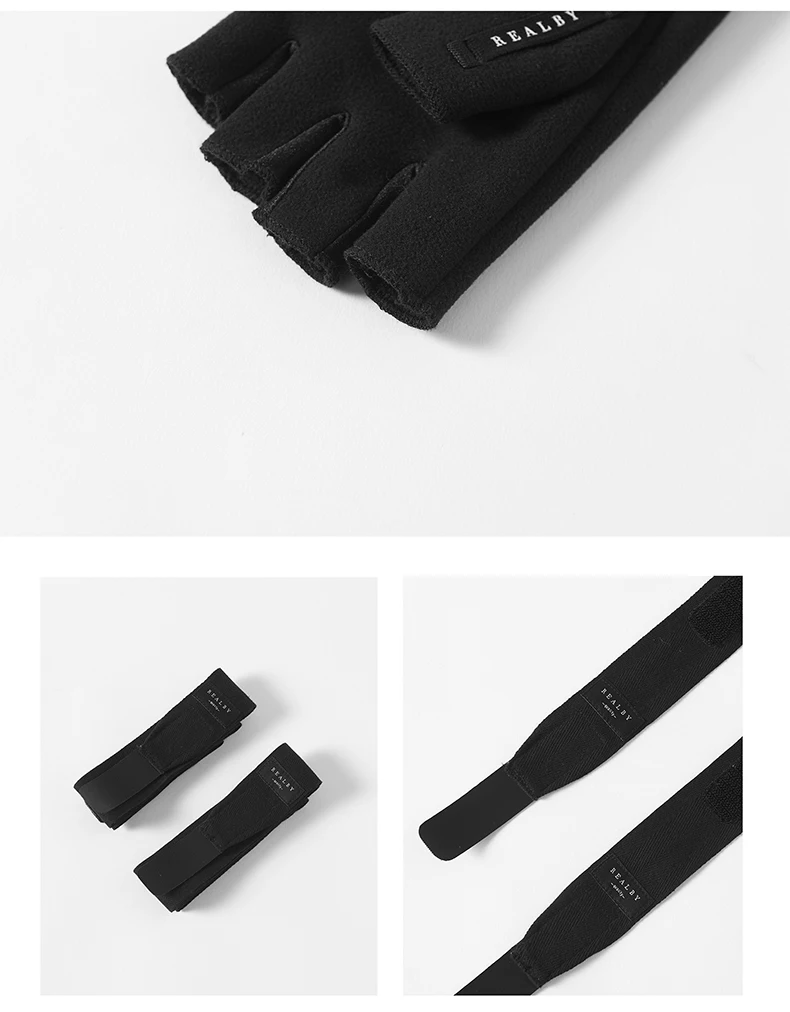 2024 Tactical Techwear Fingerless Gloves Men Sport Fitness Boxing Cycling Wrist Band Gloves Guantes Mujer