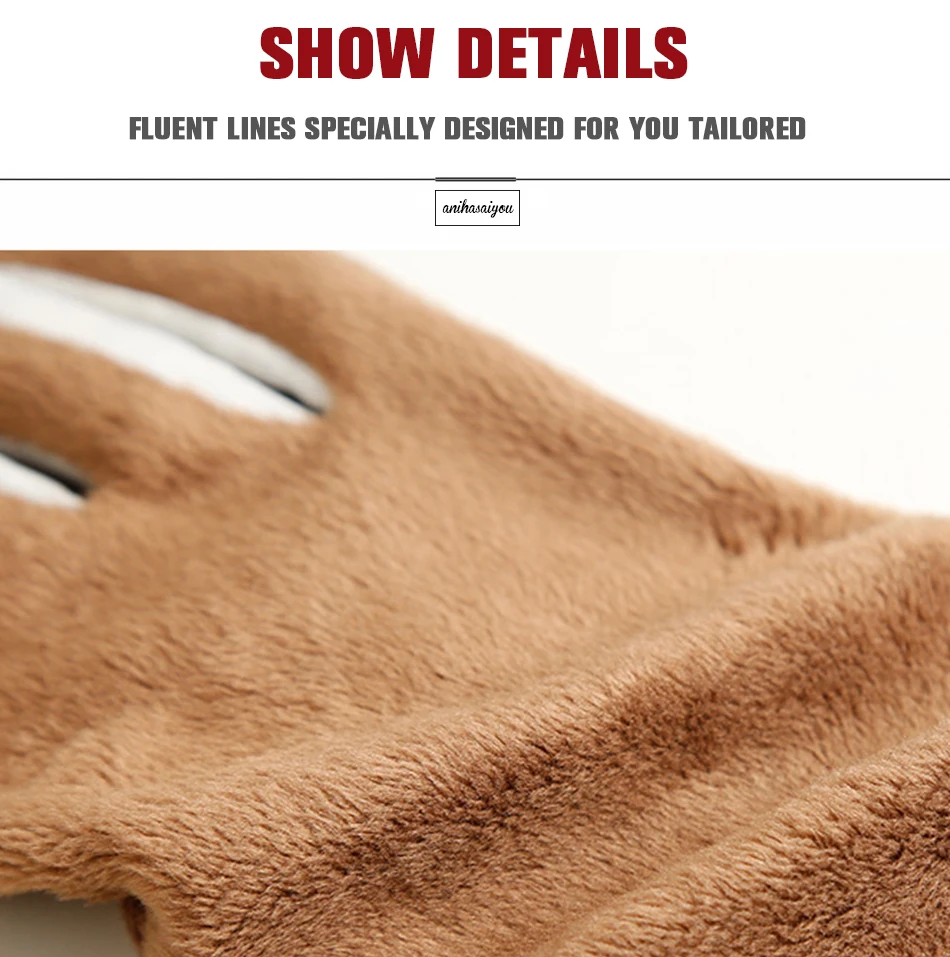 2019 fashion new products winter leather gloves short leather gloves women Wrist tightening design winter leather gloves women