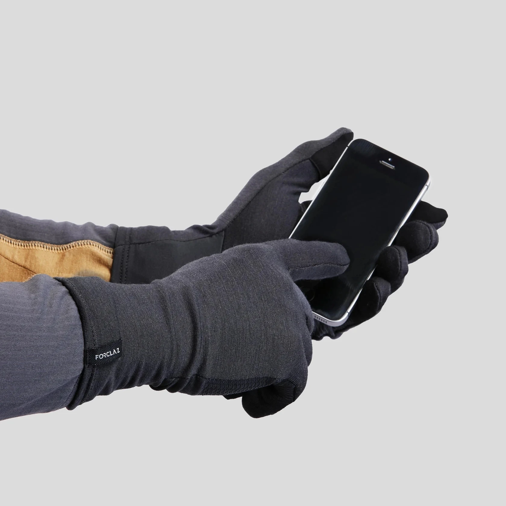 Men's Women's Merino Wool Gloves Outdoor Hiking Touchscreen-Compatible Warm Quick-Dry Climbing Cycling Gloves