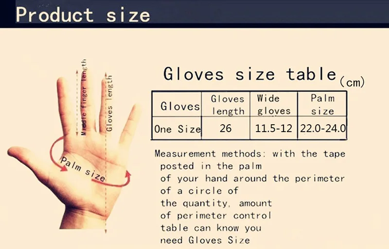 Sheepskin Fur Gloves Men's Thick Winter Warm Large Size Outdoor Windproof Cold Hand Stitching Sewn Leather Finger Gloves