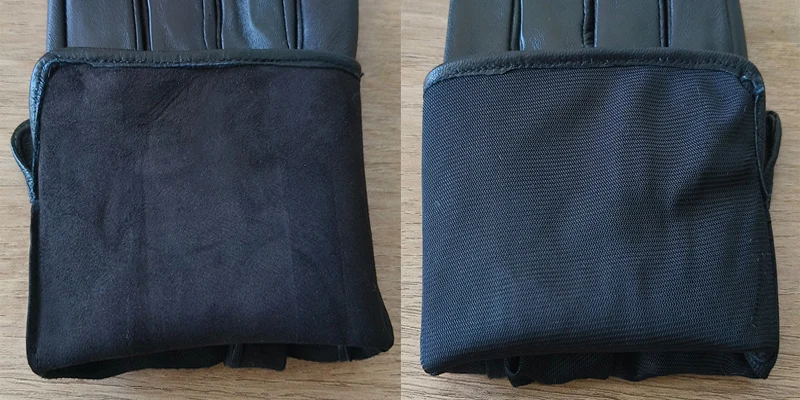 Men's Thin Sheepskin Leather Gloves Summer Outdoor Sunscreen for Cycling And Driving