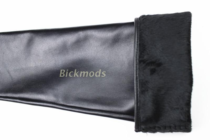 Long Sheepskin Gloves Women's Genuine Leather 58cm Length Sleeve Velvet Lining Keeps Warm in Autumn and Winter