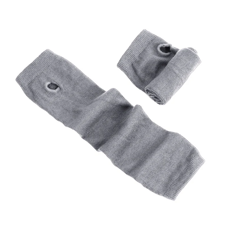 1pair Unisex Mitten Sleeve Women Driving Gloves Women Keep Warm Knitted Long Fingerless Gloves Girls Black Fashion Goth Gloves