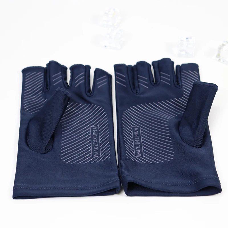 Summer Women Men Gloves Fitness Sports Fishing Cycling Ice Silk Breathable Elastic Sun Protection Touchscreen Driving Gloves