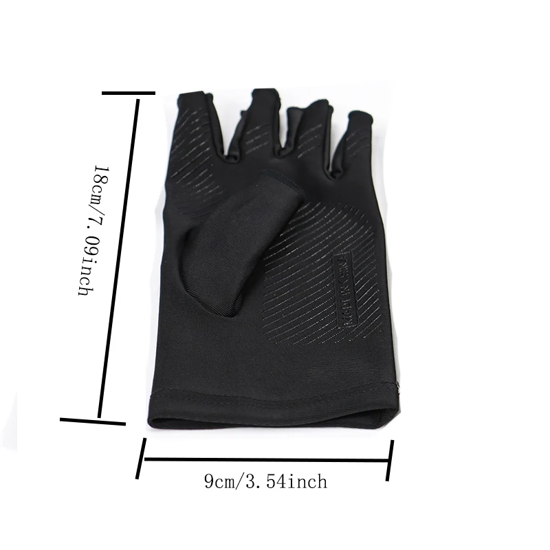 Summer Women Men Gloves Fitness Sports Fishing Cycling Ice Silk Breathable Elastic Sun Protection Touchscreen Driving Gloves