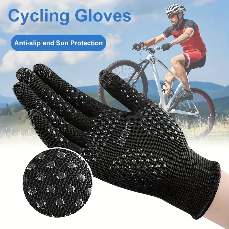 Fitness Gloves, Sports Gloves, Sunscreen Gloves, Outdoor Non-slip Cycling Gloves, Non-slip Touchscreen Gloves