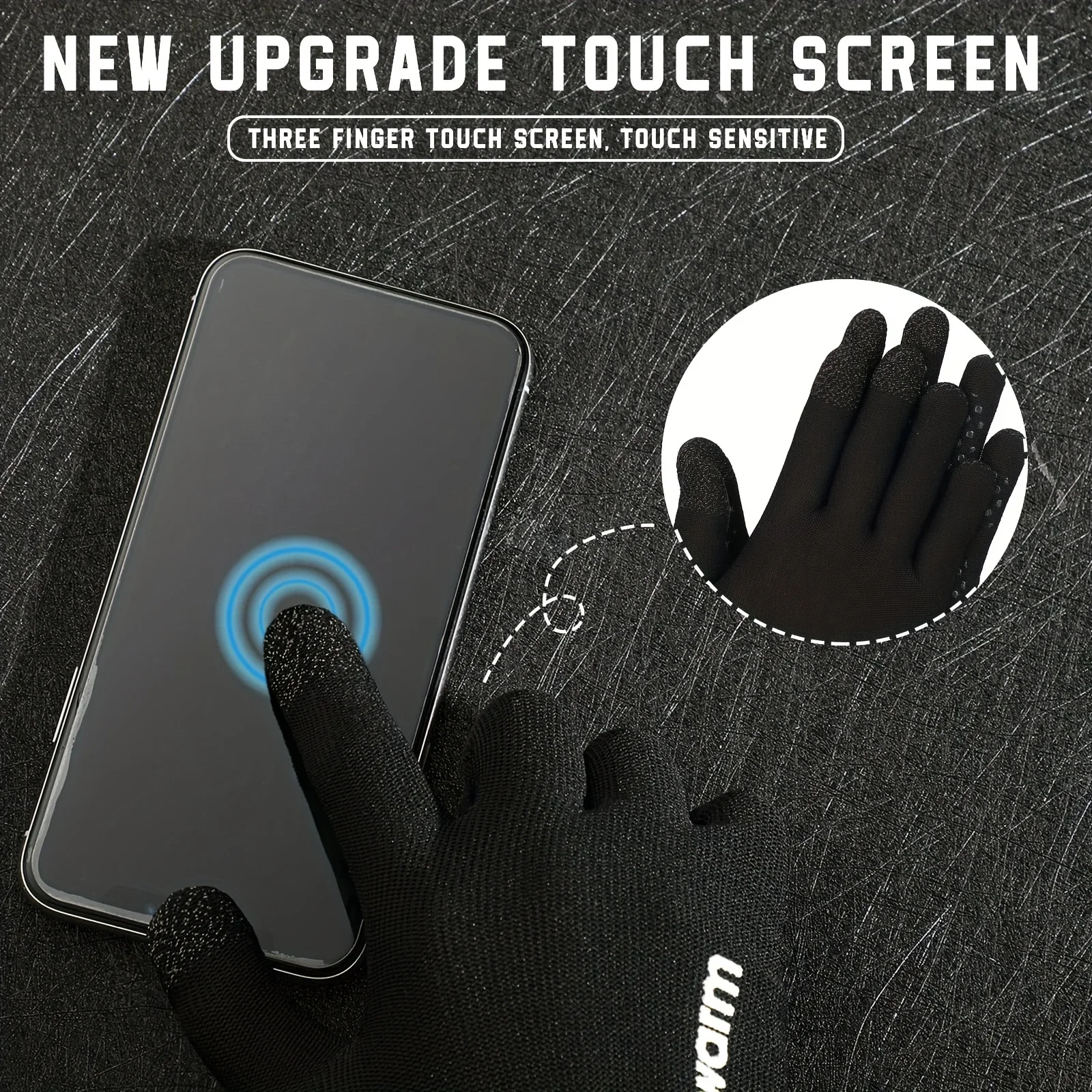 Fitness Gloves, Sports Gloves, Sunscreen Gloves, Outdoor Non-slip Cycling Gloves, Non-slip Touchscreen Gloves