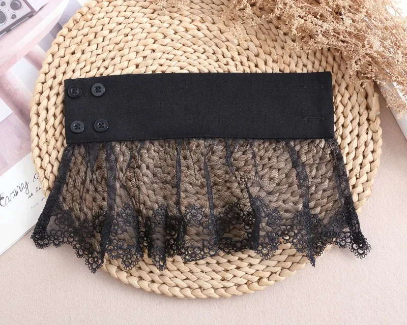 Lace Cuffs White Detachable Fake Sleeves Wedding Bridal Gowns Accessories Sweater Cuff Halloween Costume Cosplay Accessories